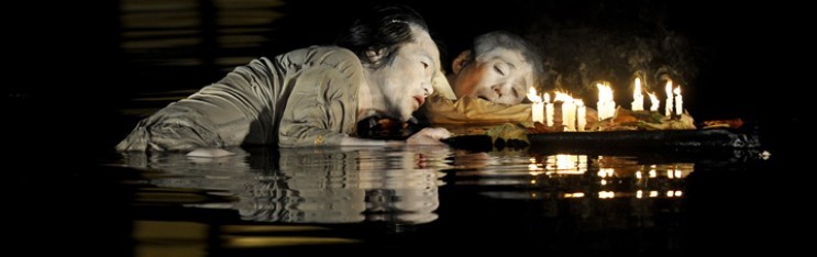 Eiko & Koma Perform WATER at the Skirball, 9/9 and 9/11