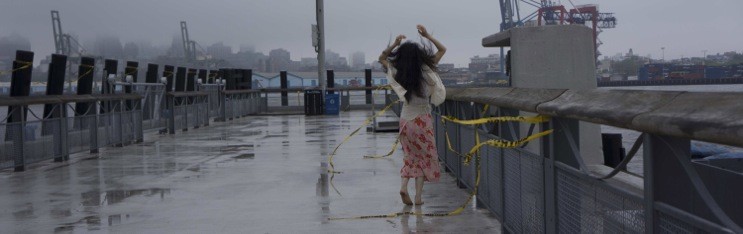 Eiko on Governors Island