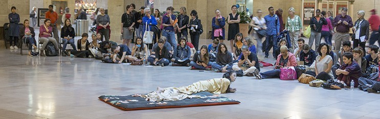 For Half of a Dance Duo, a Venture Alone in a Crowd