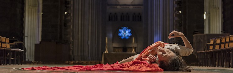 Nora Thompson on Eiko's open rehearsal at the Cathedral of St. John the Divine