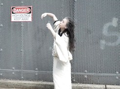 Eiko performs at Topaz Arts (2017)