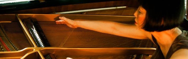 With Margaret Leng Tan